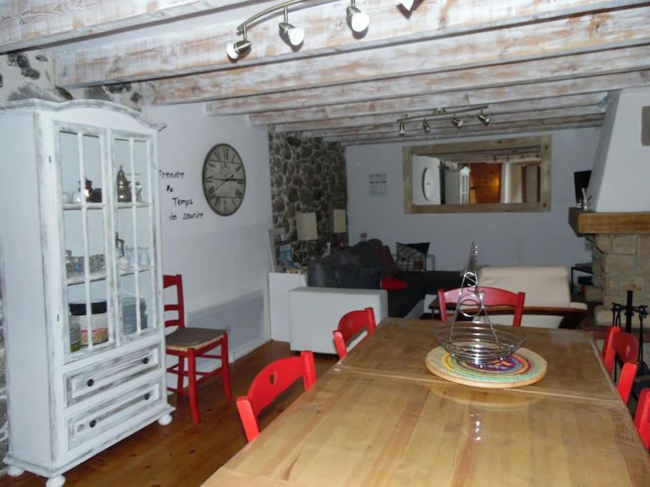 Paisible Maison Dans Les Pyrenees Fontpédrouse Esterno foto
